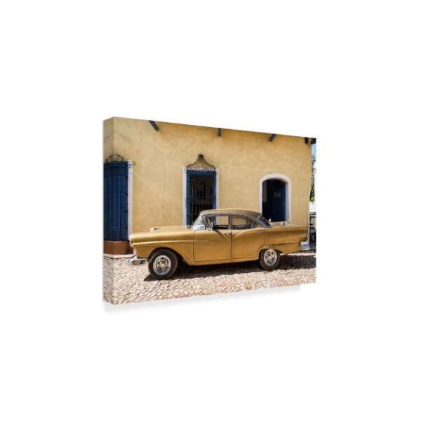 Philippe Hugonnard 'Classic Golden Car II' Canvas Art,12x19
